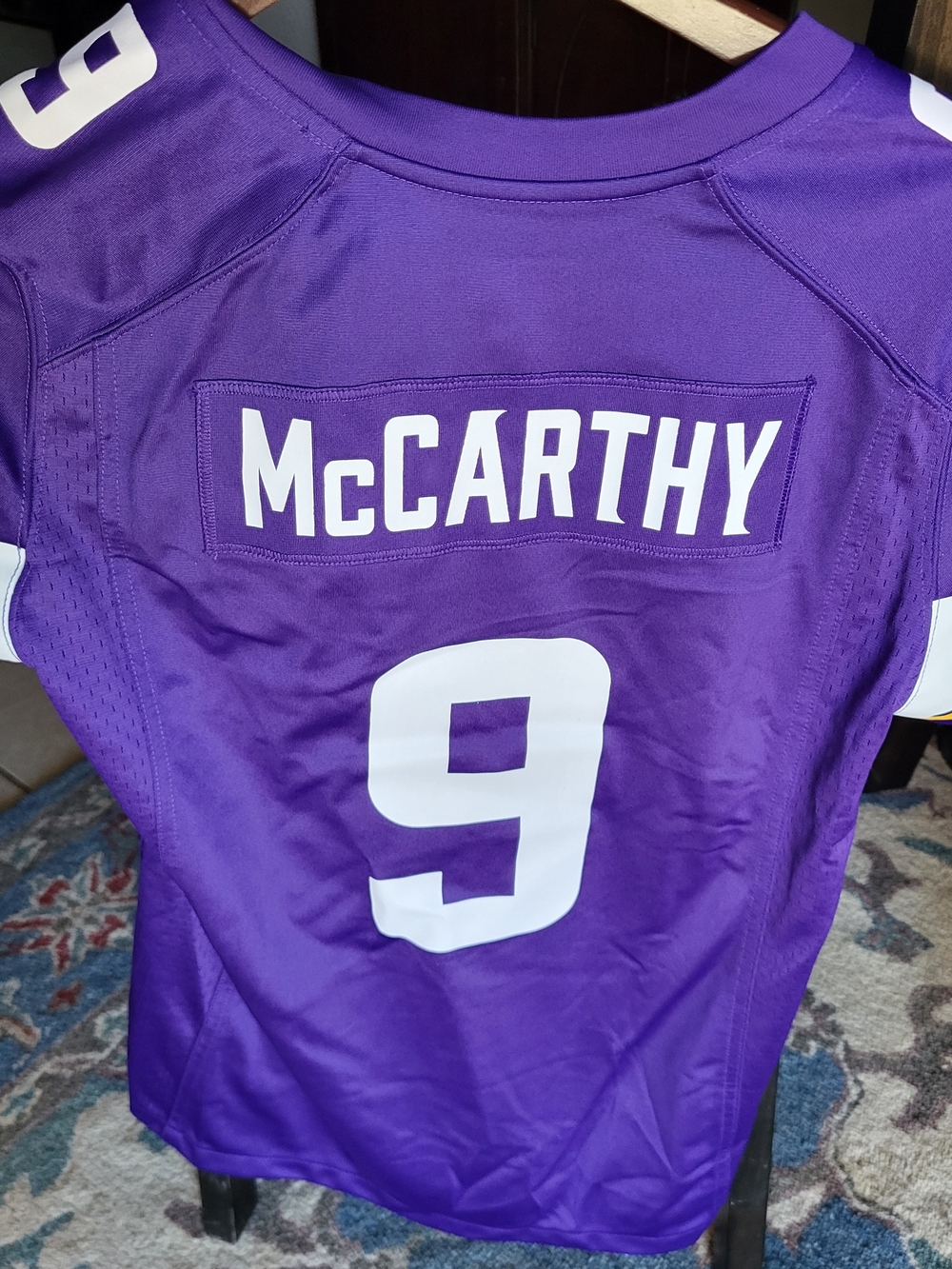 *NEW* Nike NFL JJ McCarthy Minnesota Vikings Jersey Size Womens Large With Tags